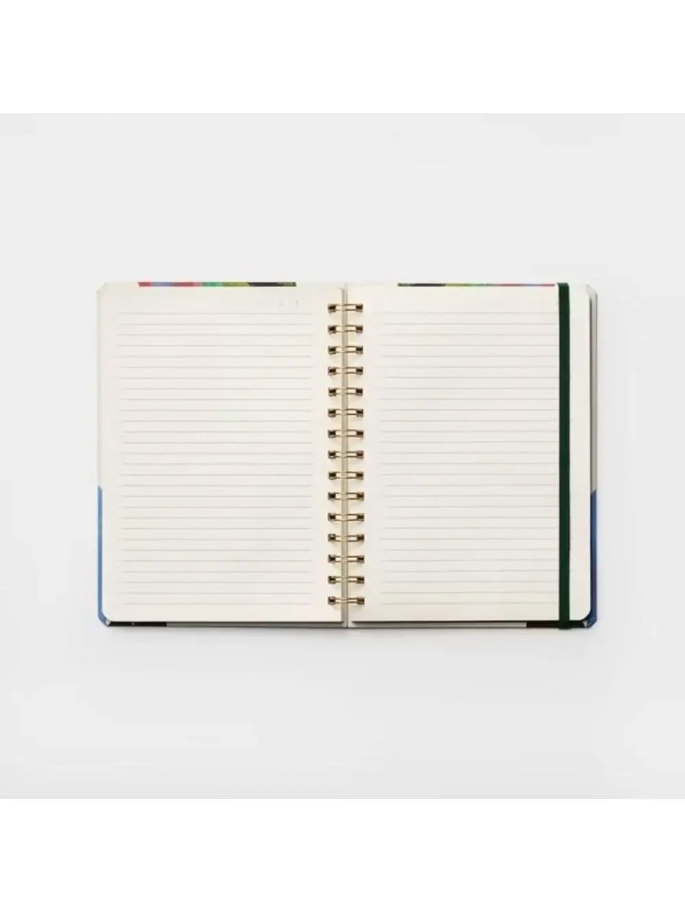 Threshold NWT 240pg Ruled Journal 8.25x6.25 Abstract Watercolor Hard Cover